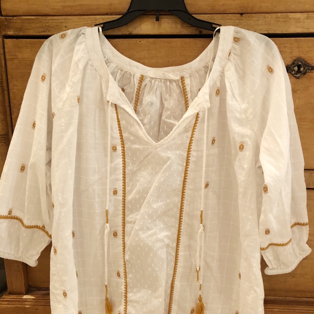 White long sleeve shirt